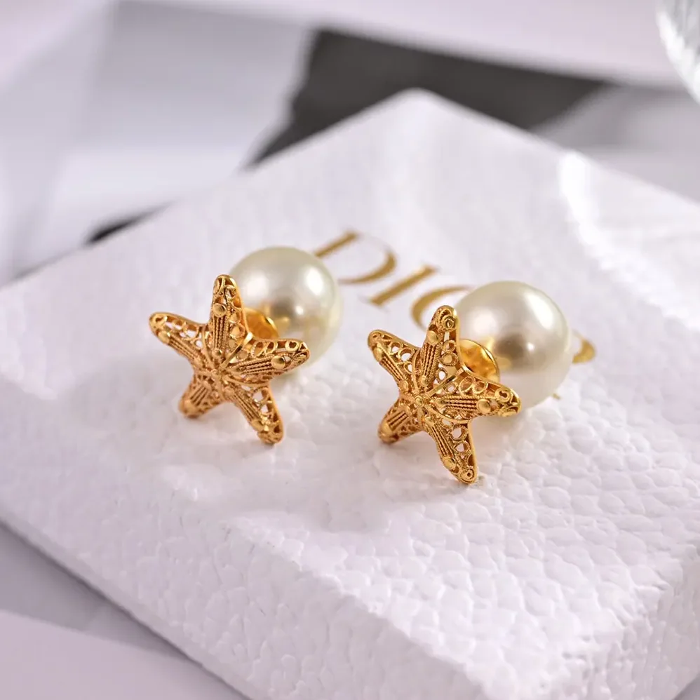 Dior Tribales Earrings Gold for Women in Finish Metal