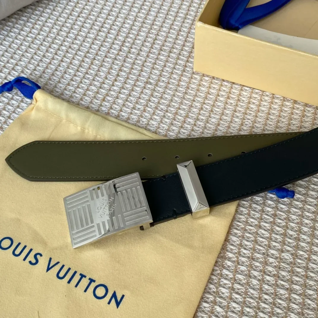 Louis Vuitton Metropole LV Belt Black LV for Women Louis Vuitton Metropole LV Belt Black LV for Women