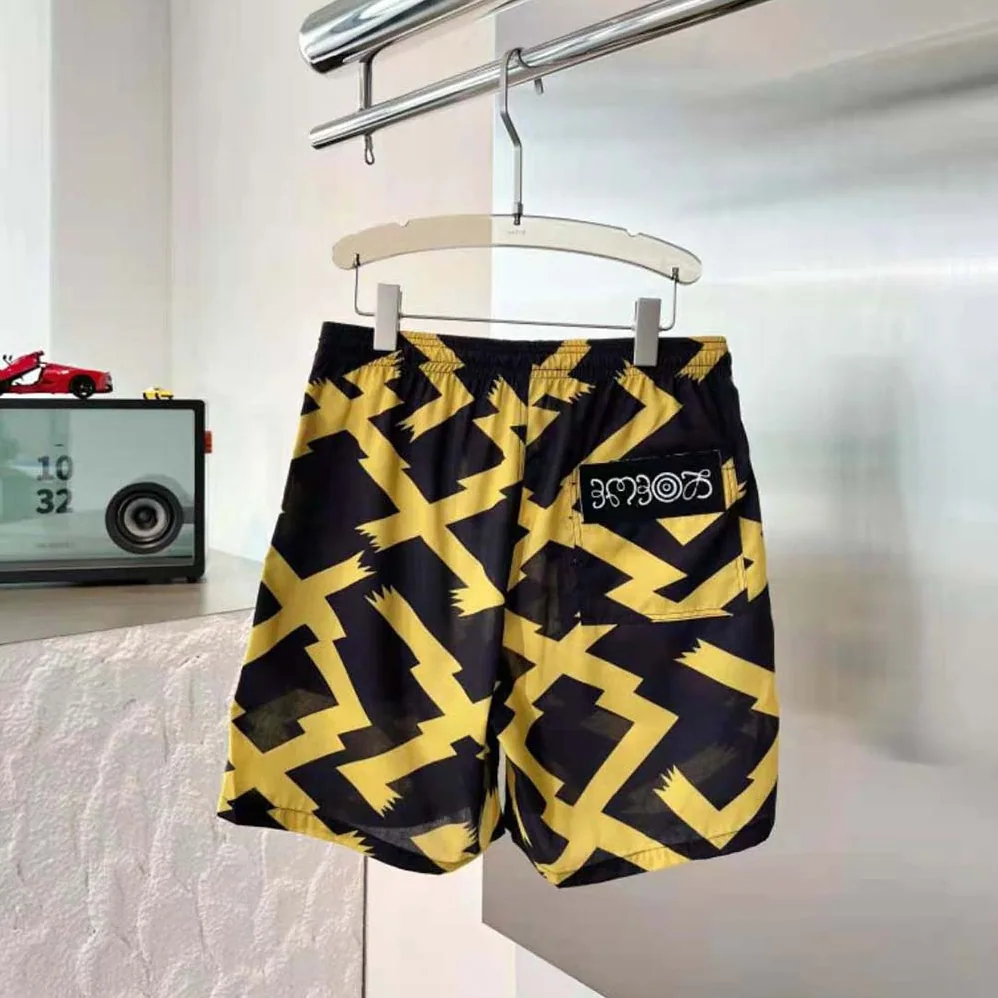 Loewe Allover Print Shorts in Cotton for Men Loewe Allover Print Shorts in Cotton for Men