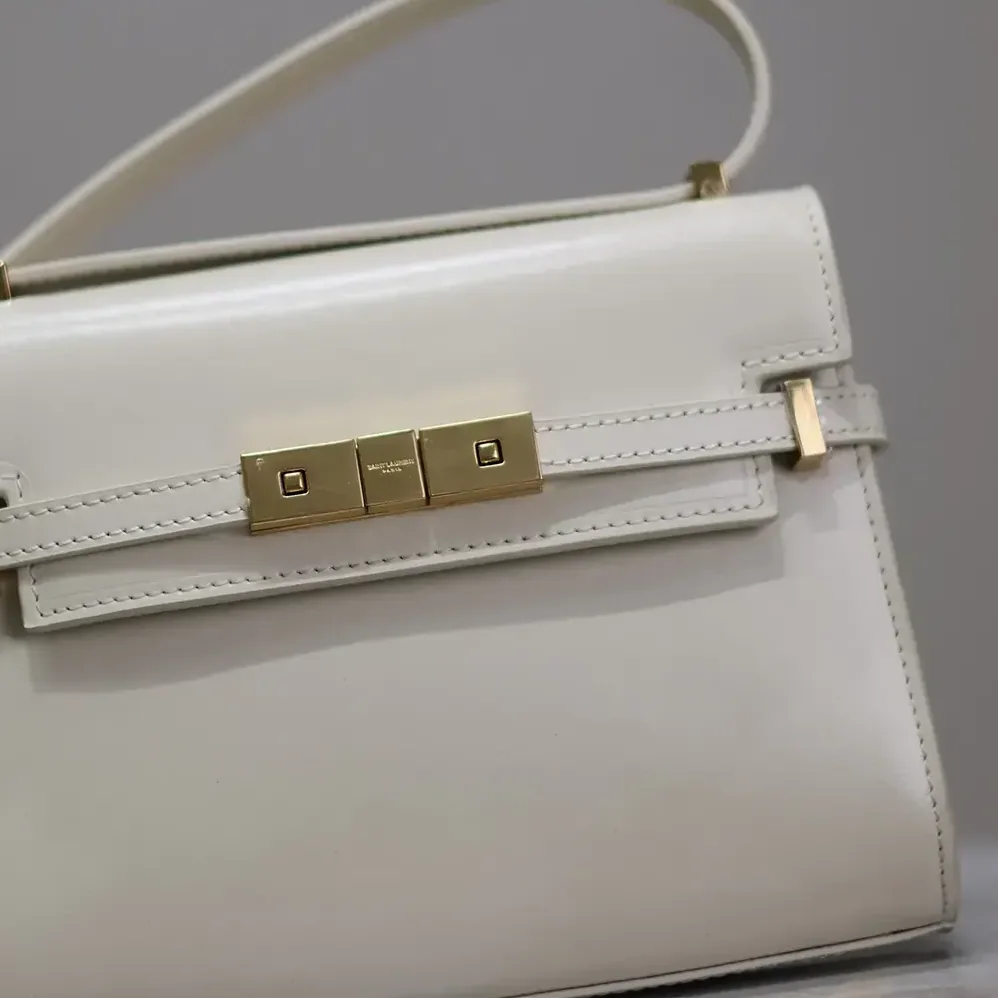 Saint Laurent YSL Mini Manhattan in Box Saint Laurent for Women in White