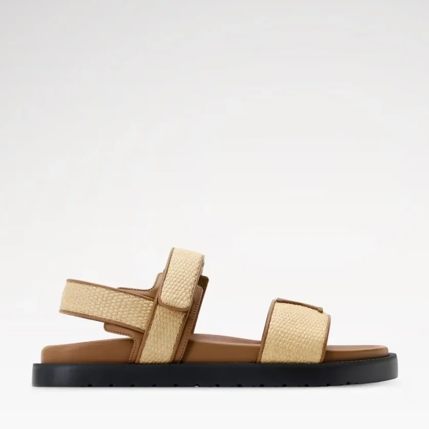 Louis Vuitton LV Mare Comfort Sandals Natural Raffia 1AK55S Louis Vuitton LV Mare Comfort Sandals Natural Raffia 1AK55S