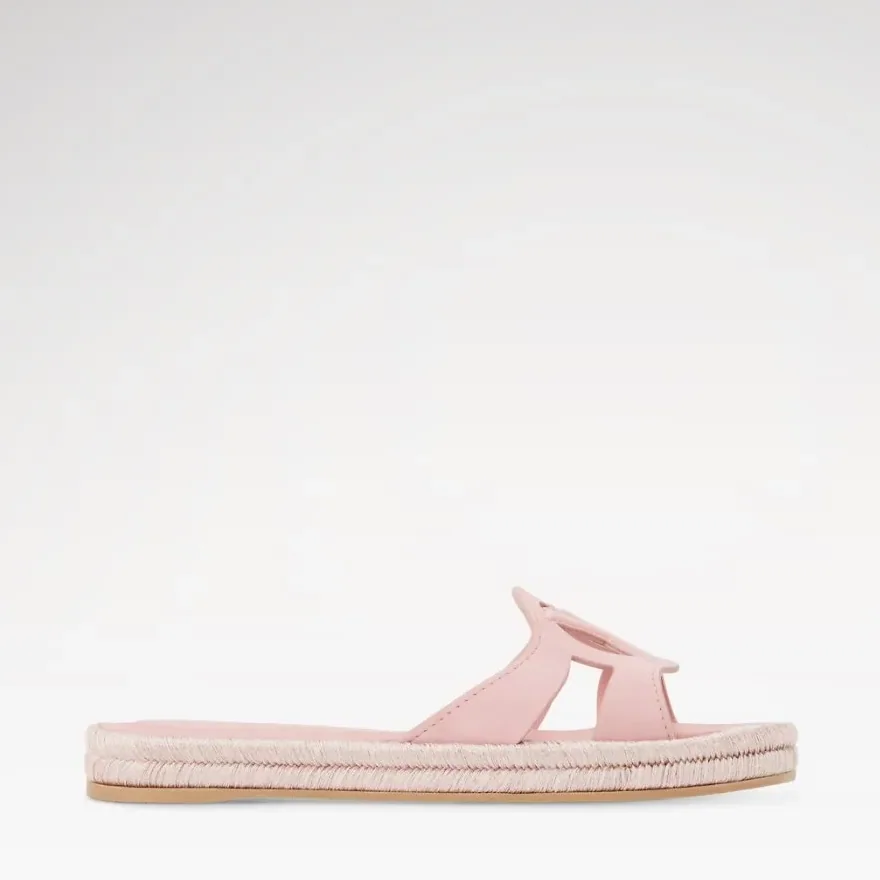Louis Vuitton LV Isola Flat Espadrilles Pink 1AK2UK Louis Vuitton LV Isola Flat Espadrilles Pink 1AK2UK