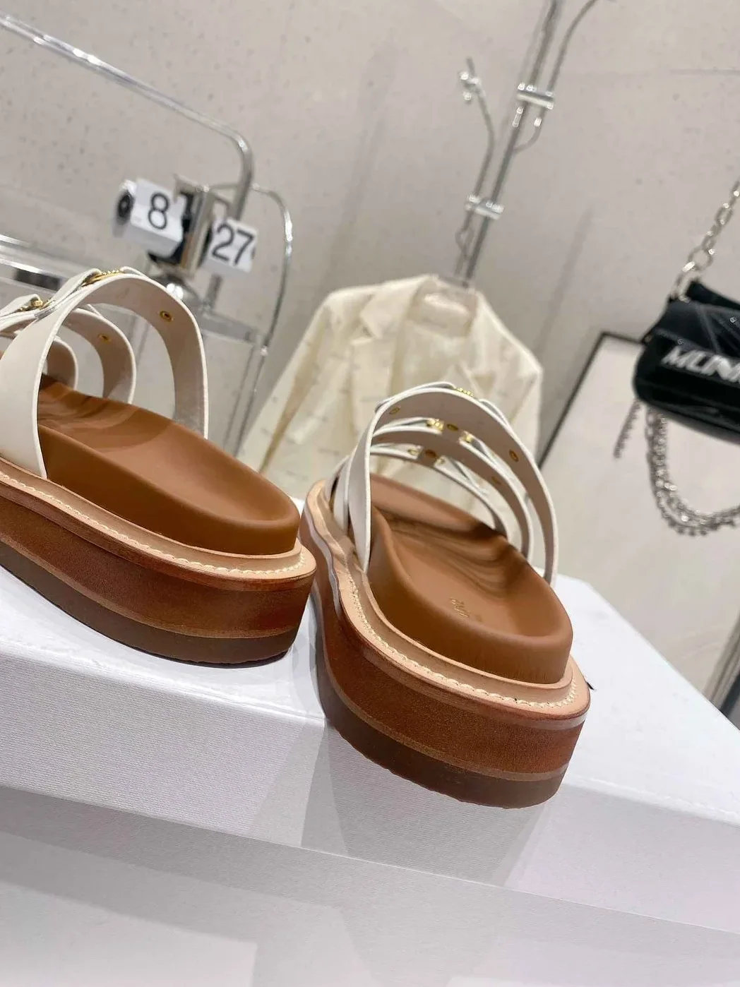 Celine Slides Tippi White