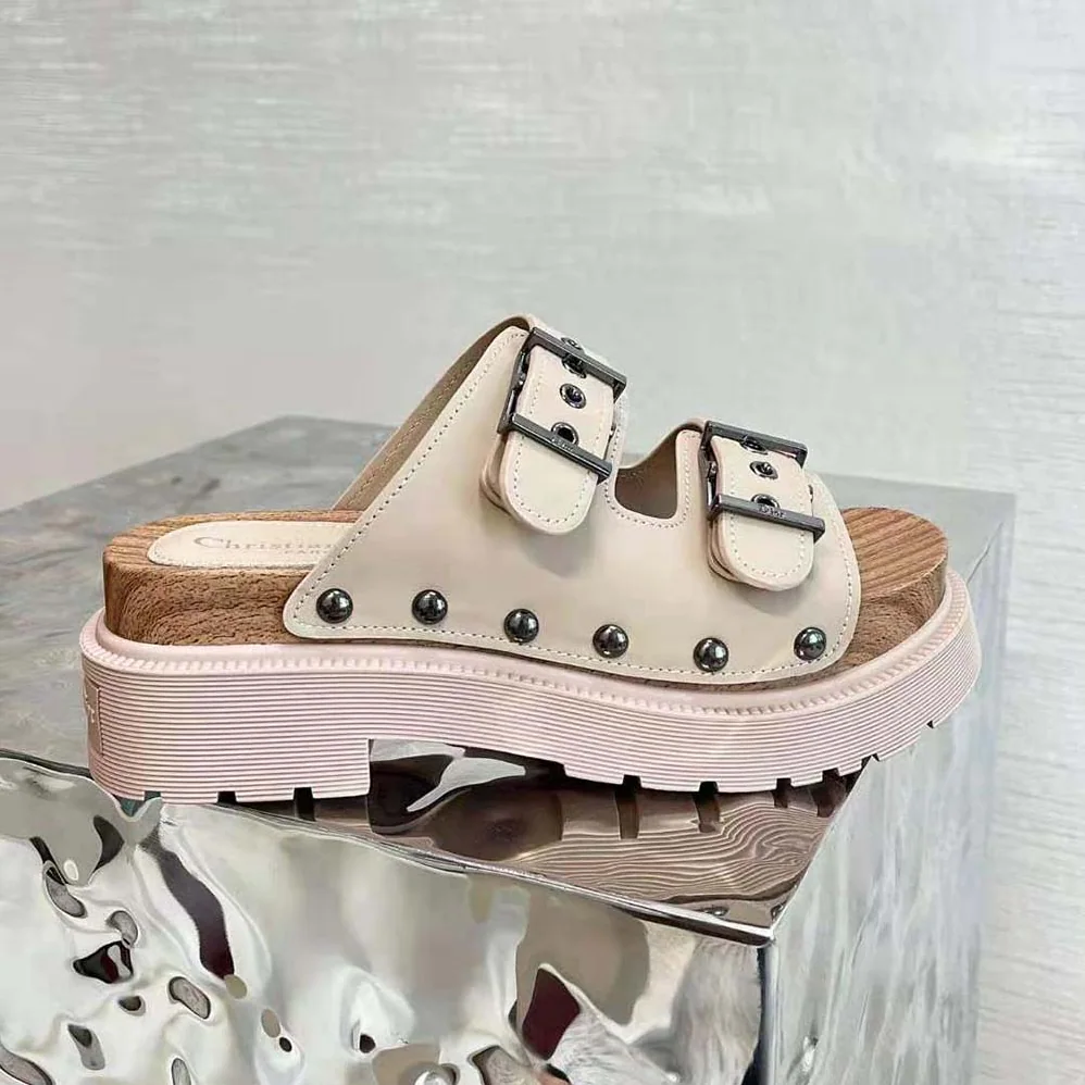 Dior Diorquake Strap Sandal White Calfskin for Women Dior Diorquake Strap Sandal White Calfskin for Women
