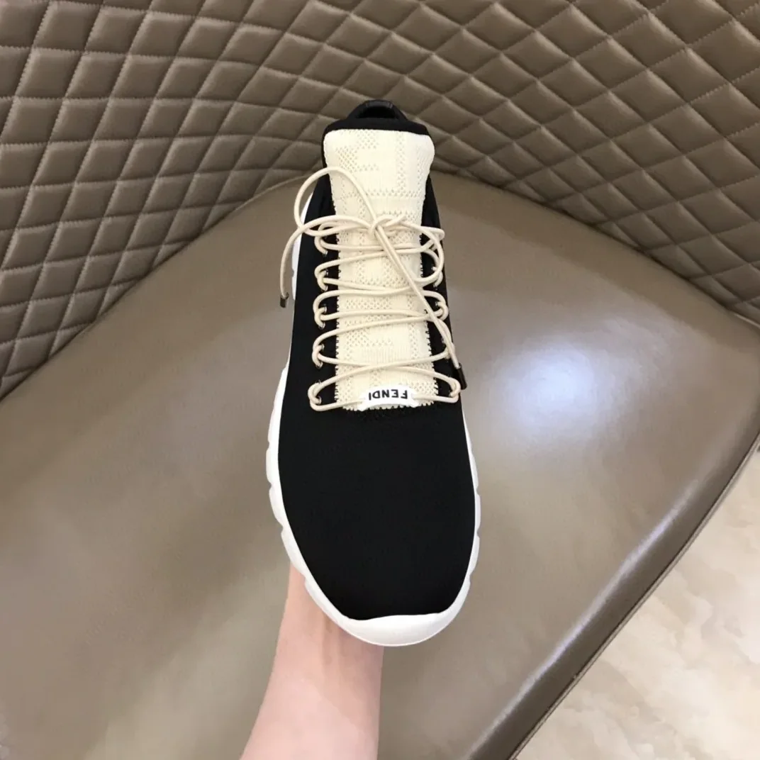Fendi Force Low Tops Sneakers Black
