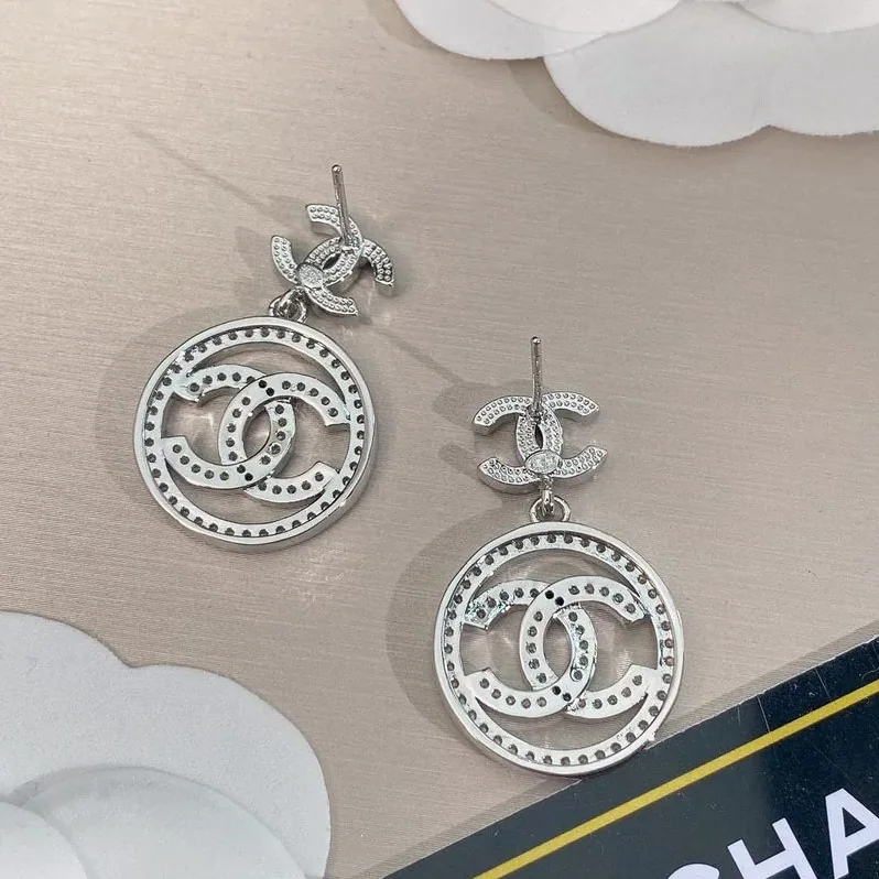 Circle Earrings Silver
