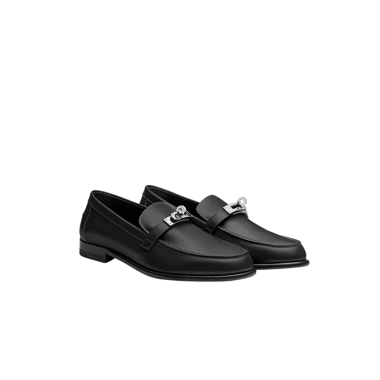 Hermes Destin Loafers Black