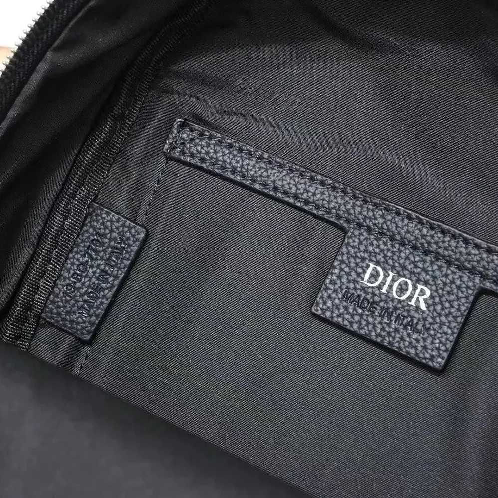 Dior Mini Rider Backpack Black Dior Oblique Jacquard for Men
