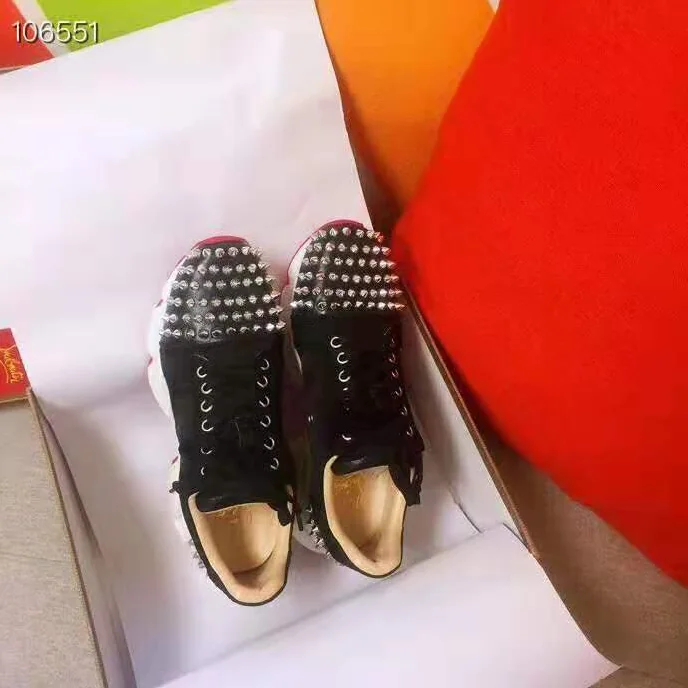Christian Louboutin Shoes Vrs 2018 Sneakers for Women in Black Christian Louboutin Shoes Vrs 2018 Sneakers for Women in Black