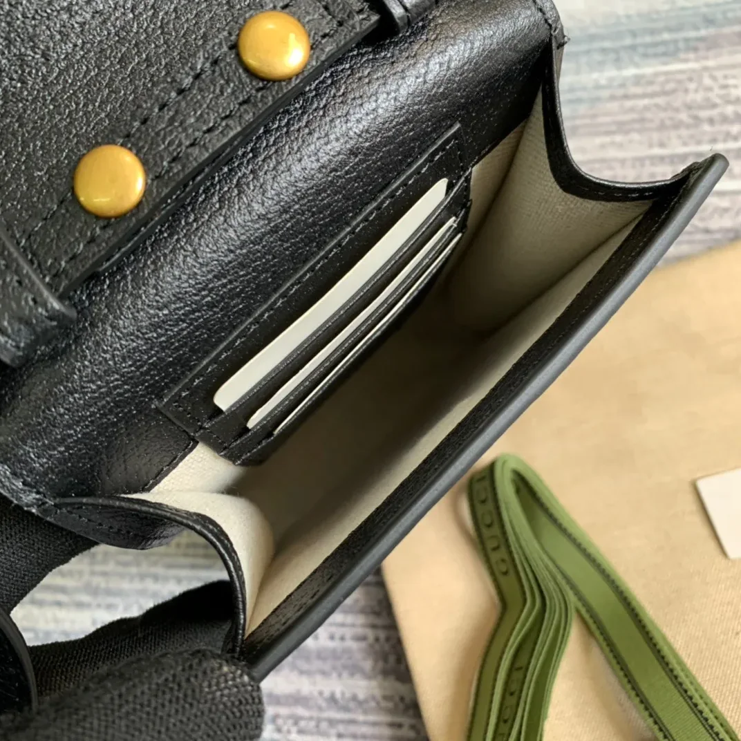Gucci Mini Bag With Double G Black / Gucci Mini Bag With Double G Black /