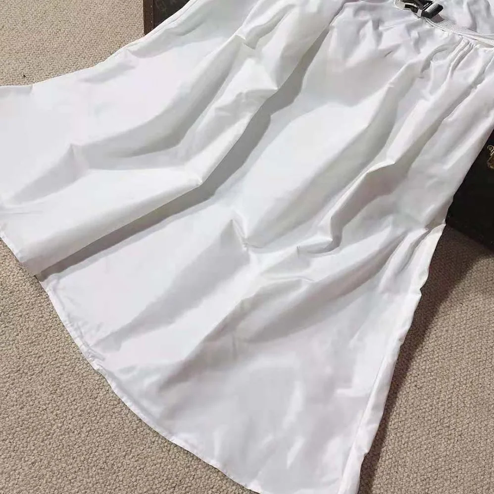 Prada Poplin Dress for Women in White Prada Poplin Dress for Women in White