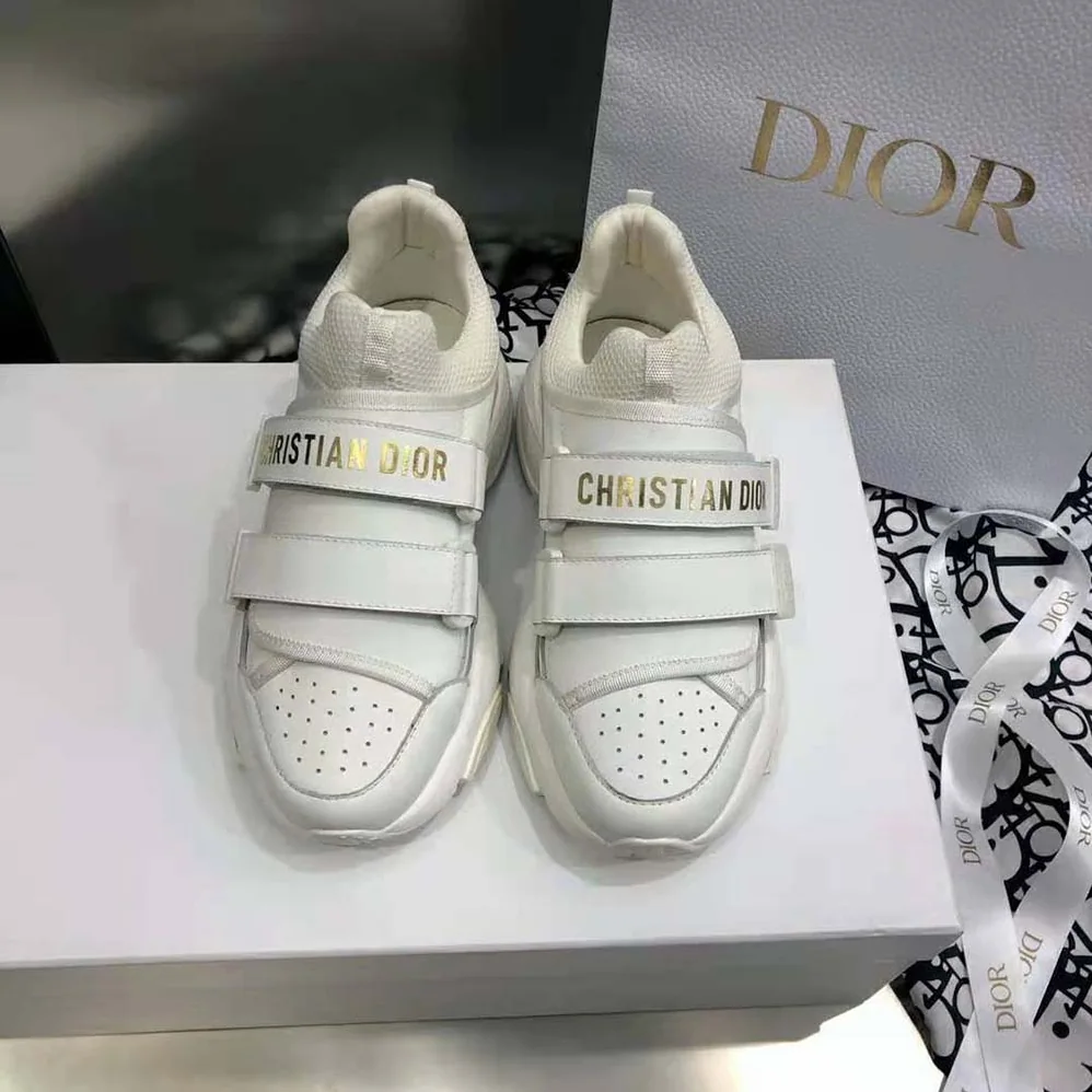 Dior D for Women in wander Sneaker White Calfskin