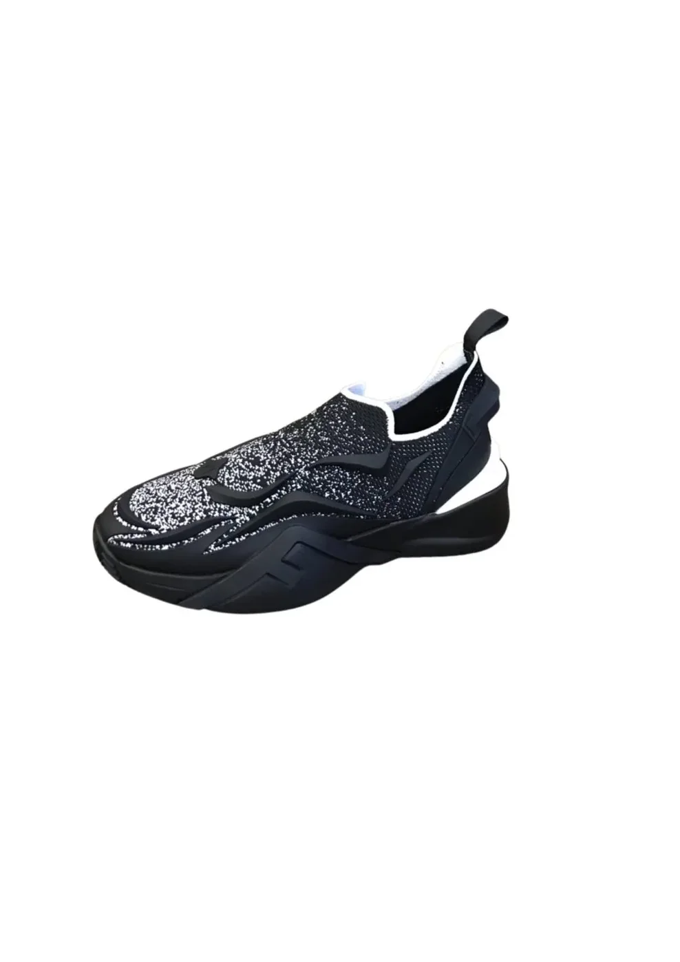 FD Fendi Flow Running Sneakers Light Black FD Fendi Flow Running Sneakers Light Black