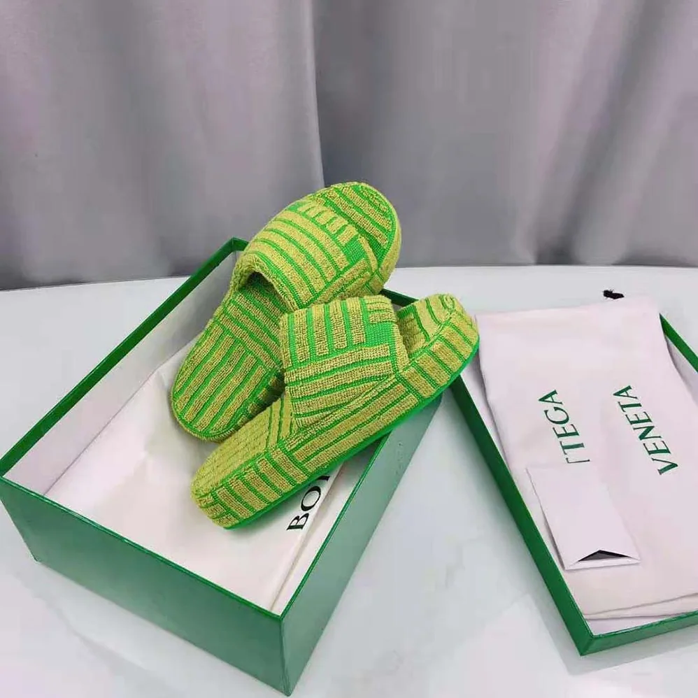 Bottega Veneta Resort Sponge in 35mm Heel Height for Women in Lime