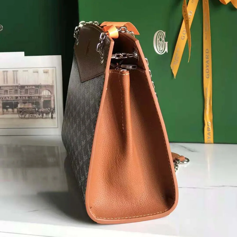 Goyard Rouette Structuré Pm Bag for Women in Brown Goyard Rouette Structuré Pm Bag for Women in Brown