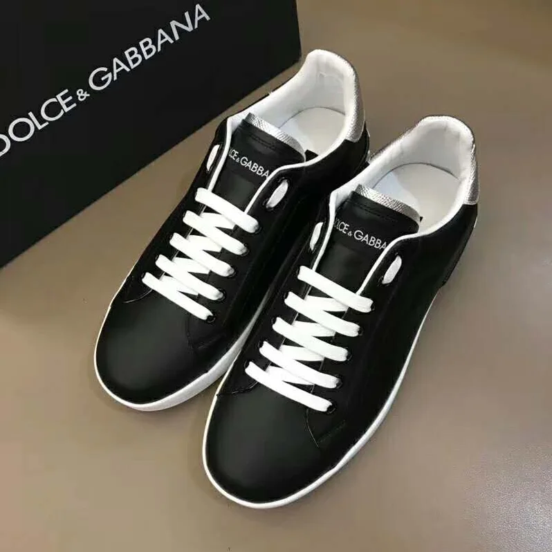 Dolce Gabbana D&G Shoes Zapatillas Portofino De Becerro De Napa for Men Dolce Gabbana D&G Shoes Zapatillas Portofino De Becerro De Napa for Men