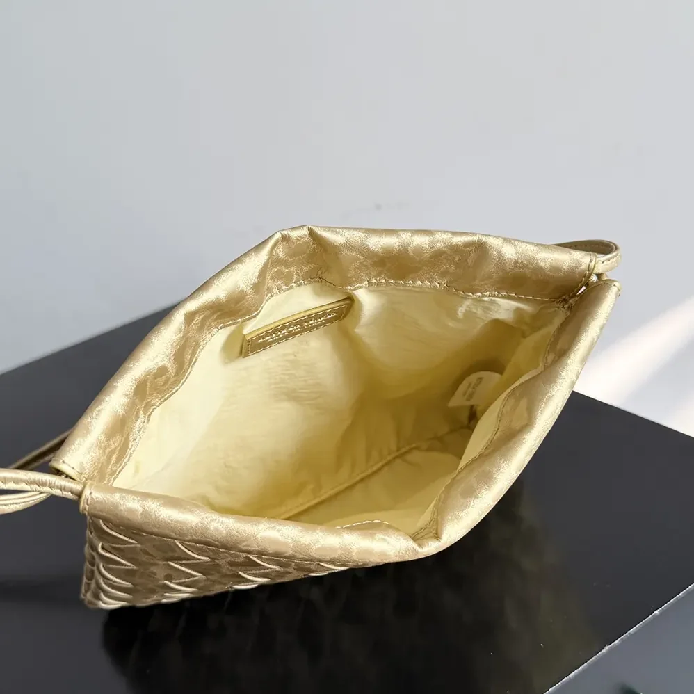 Bottega Veneta Small Dustbag for Women in Gold