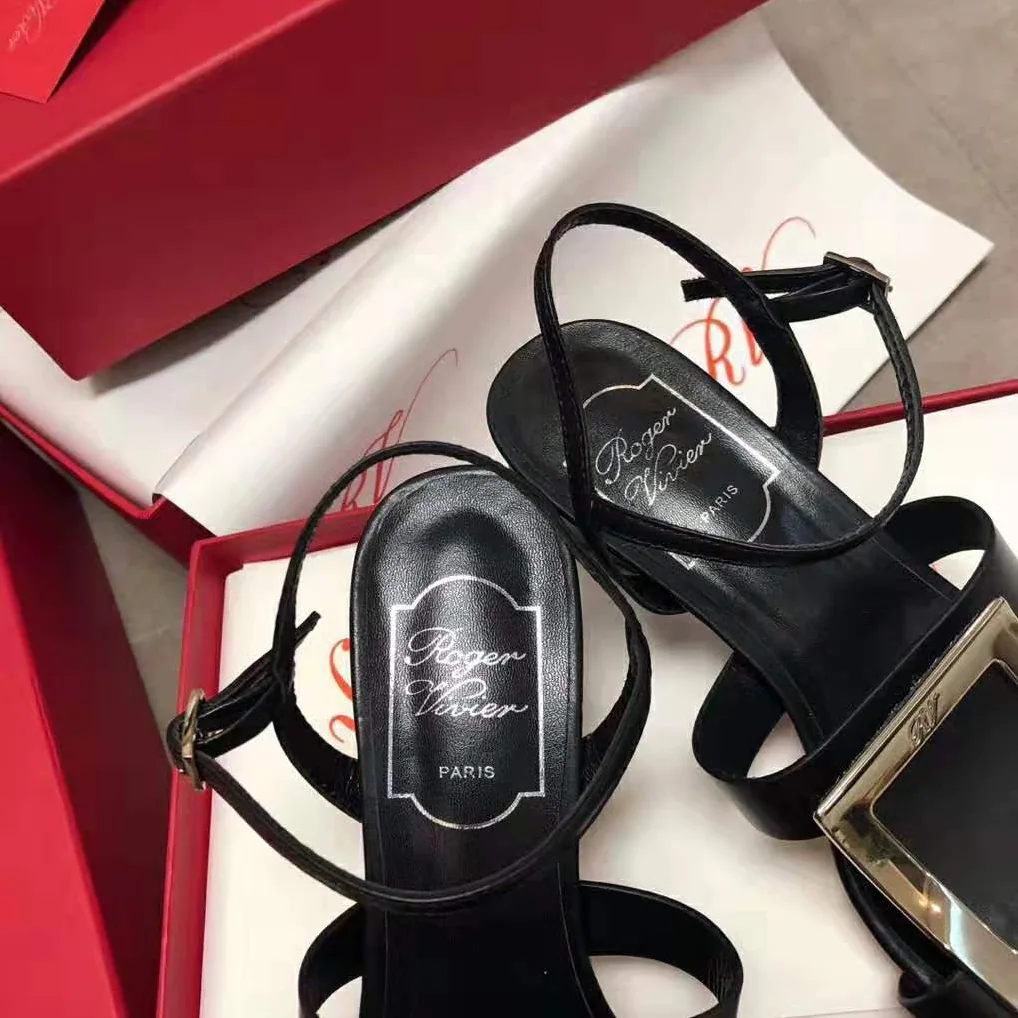 Roger Vivier Bikiviv' Sandals for Women in Black