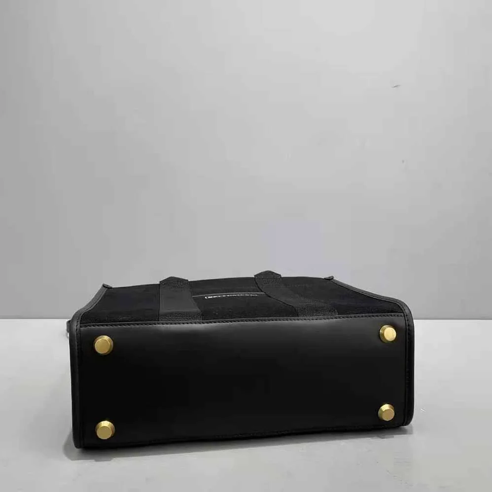 Balenciaga Hardware Small Tote Bag With Strap for Women in Black