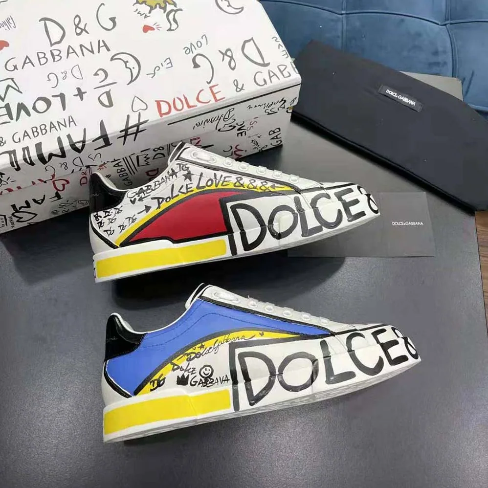 Dolce Gabbana D&G Limited Edition Portofino Sneakers for Women