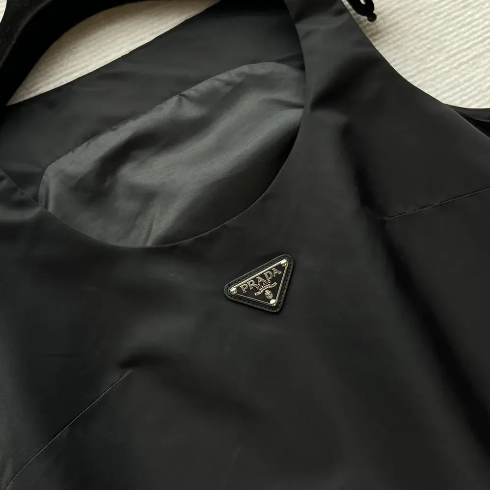 Prada Sleeveless Re for Women in Nylon Dress