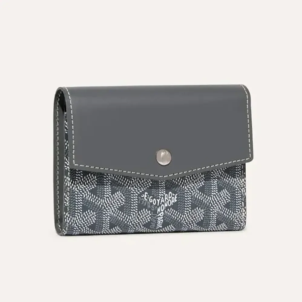 Goyard Saint Gabrie Wallet for Unisex in Grey