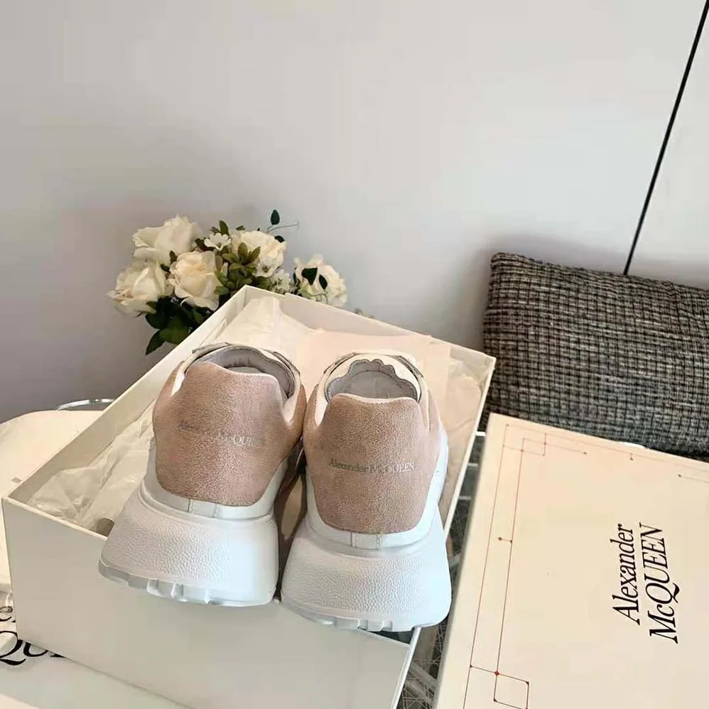 Alexander Mcqueen Court Trainer in Patchouli for Unisex in Pink