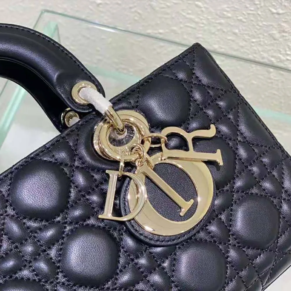 Dior Lady D-Joy Bag Black Cannage Lambskin for Women Dior Lady D-Joy Bag Black Cannage Lambskin for Women