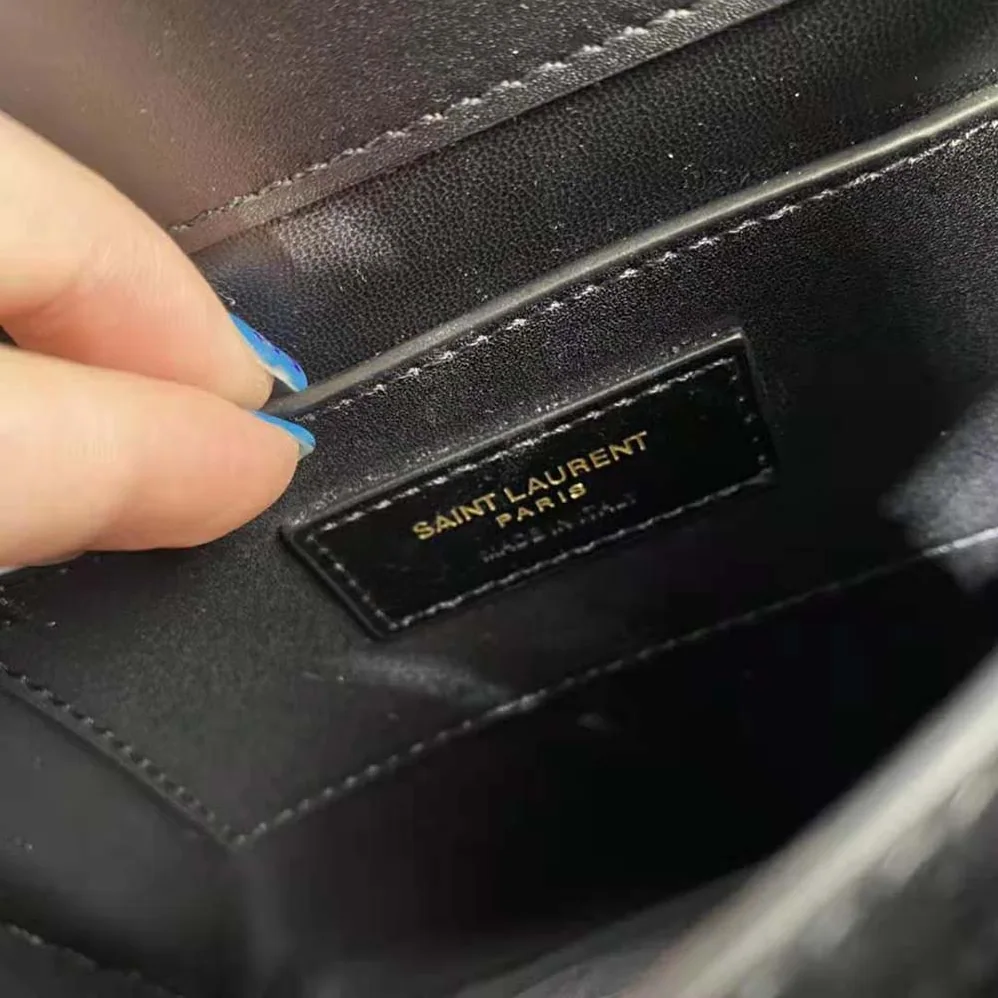 Saint Laurent YSL Cassandra Mini Top Handle Bag in Raffia and Leather for Women