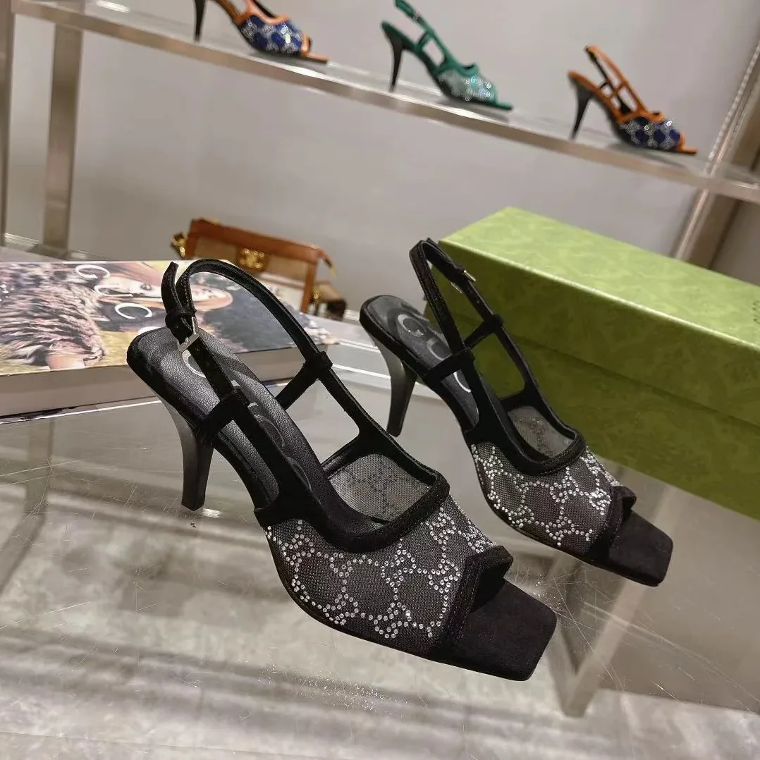 Gucci GG Slingback Mid for Women in Heel Pump Black