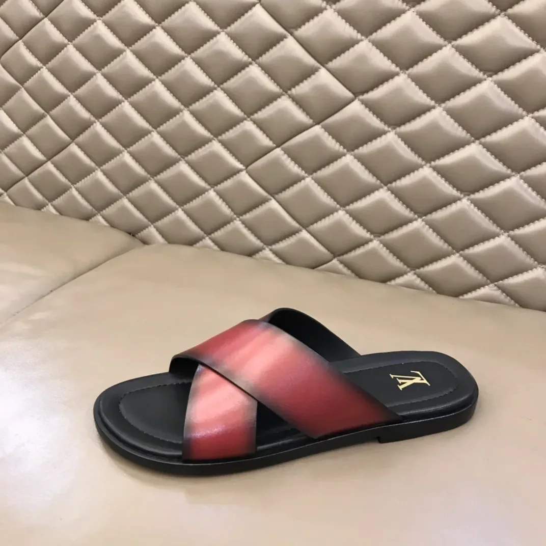 Louis Vuitton LV Oasis Mule Red Louis Vuitton LV Oasis Mule Red
