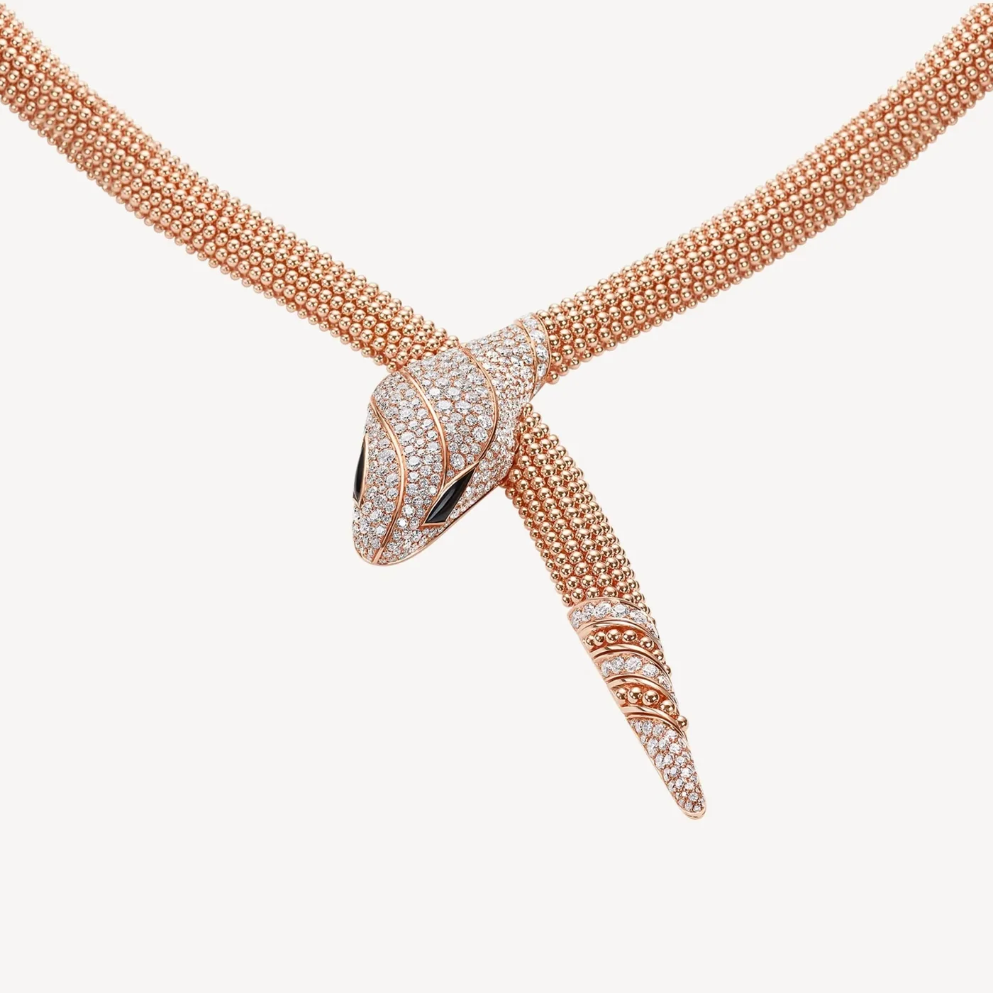 Bvlgari Serpenti Necklace Rose Gold Hardware Bvlgari Serpenti Necklace Rose Gold Hardware
