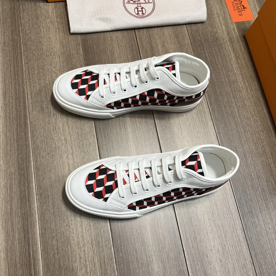 Hermes Enjoy Sneaker Red And White Hermes Enjoy Sneaker Red And White
