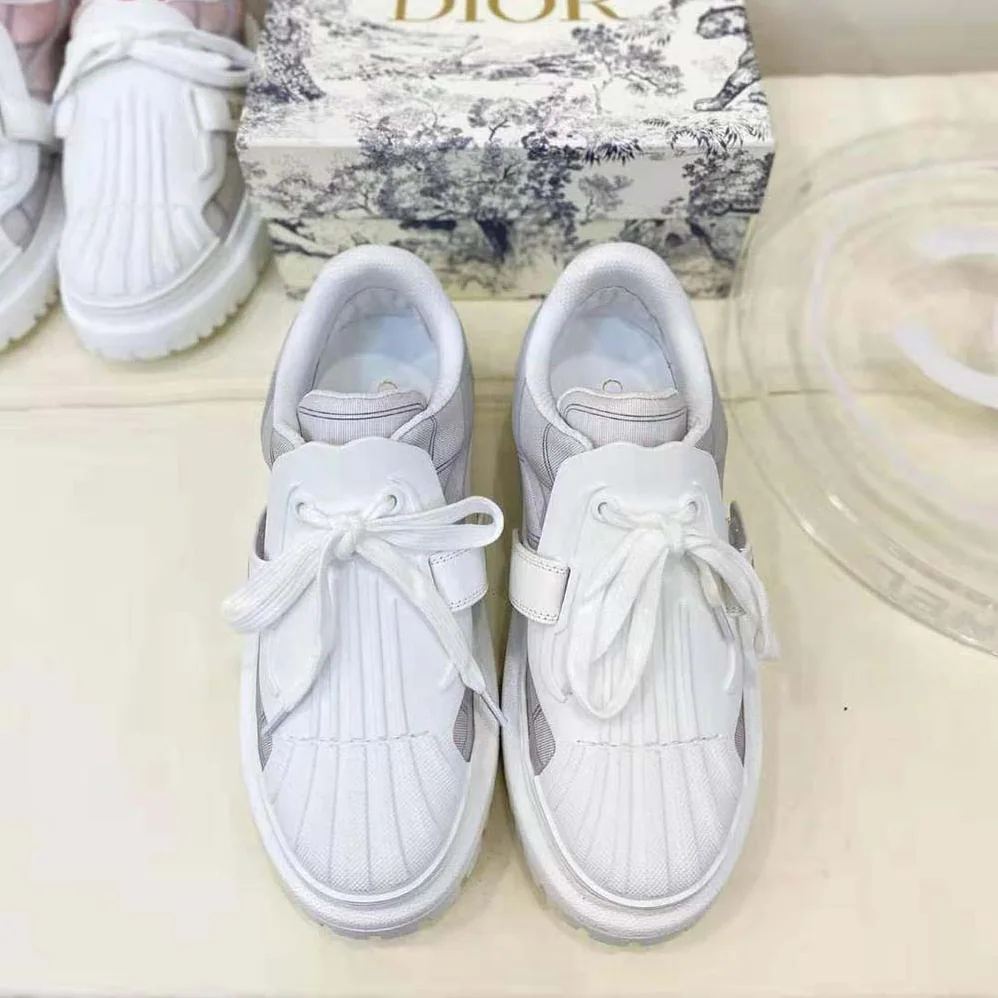 Dior Dior-id Sneaker Gray Reflective Technical Fabric for Women