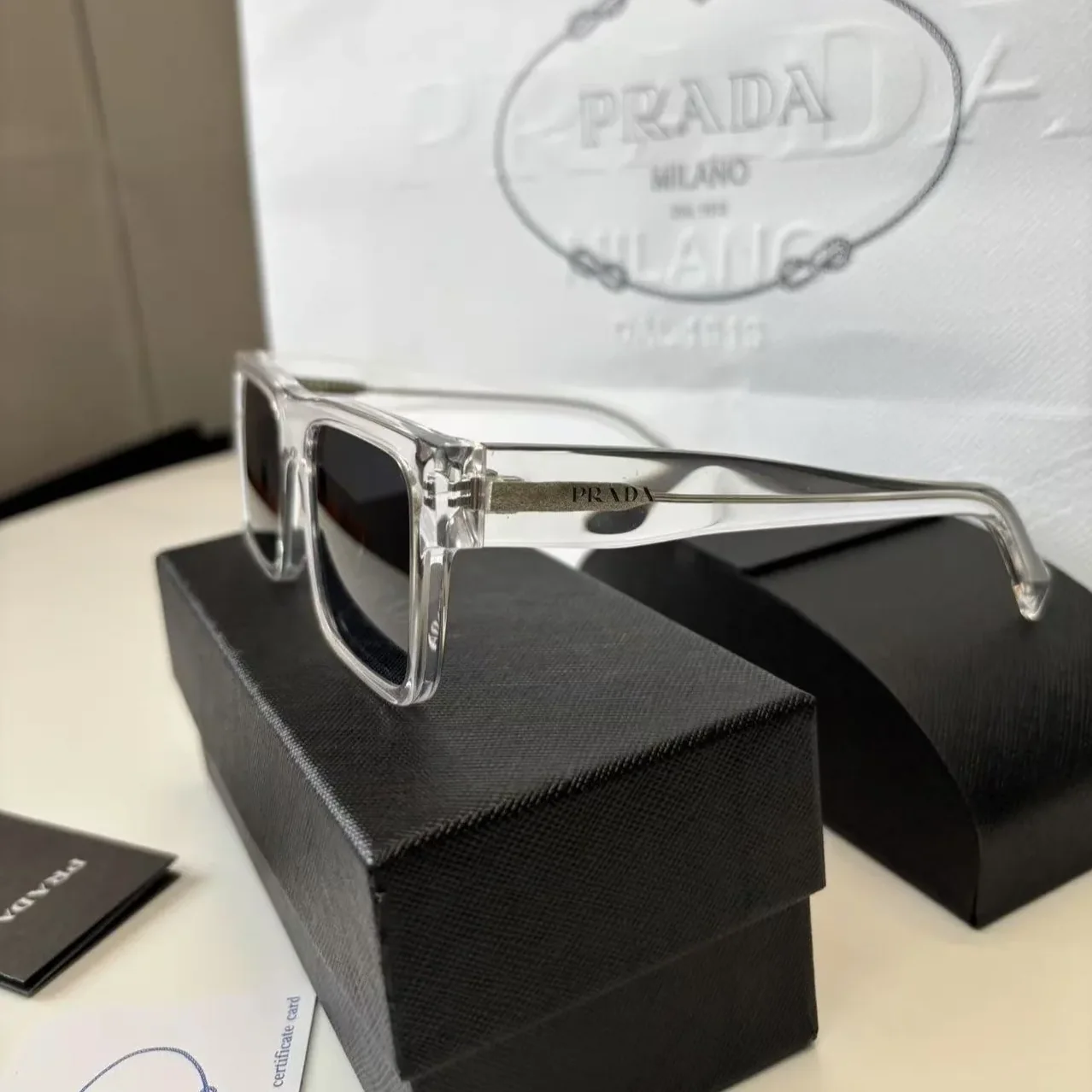 Prada Sunglasses Exclusive Grey Prada Sunglasses Exclusive Grey