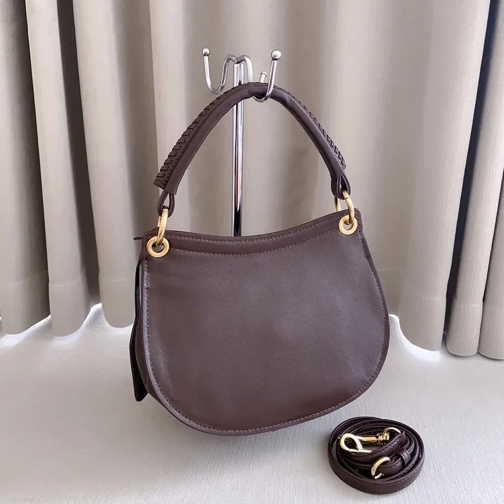 Miu Miu Rendez-Vous Nappa Leather Bag Briarwood for Women