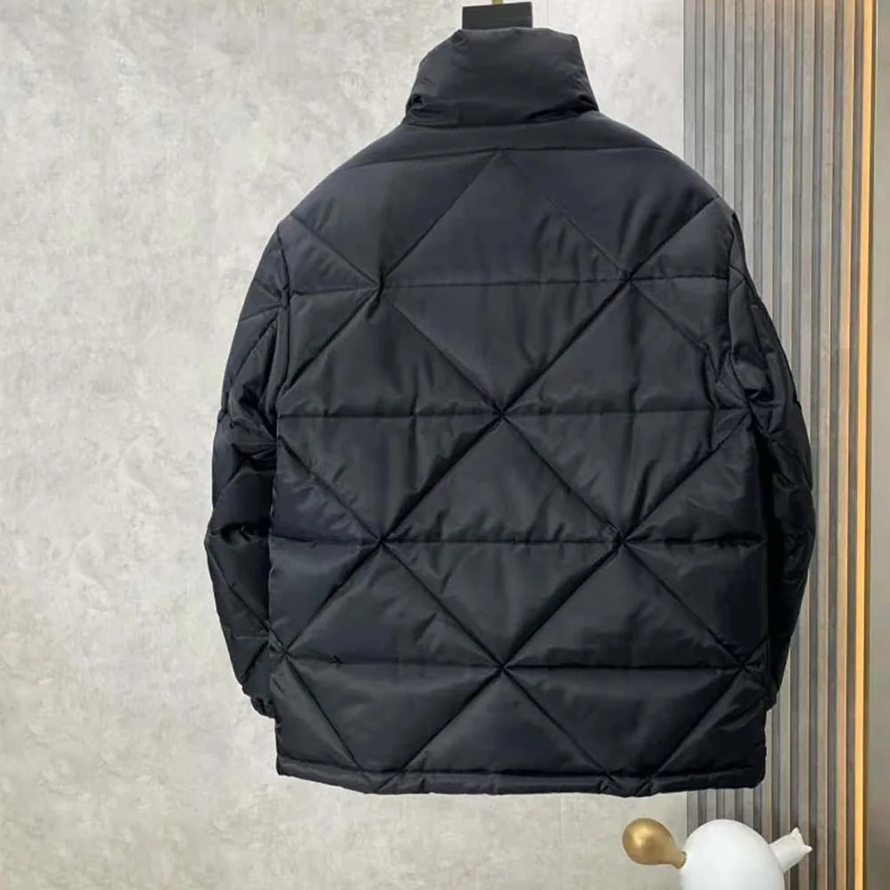 Prada Re-Nylon Down Jacket for Women in Black Prada Re-Nylon Down Jacket for Women in Black