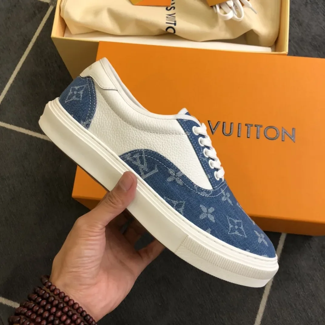Louis Vuitton LV Trocadero Richelieu Sneaker Blue Louis Vuitton LV Trocadero Richelieu Sneaker Blue
