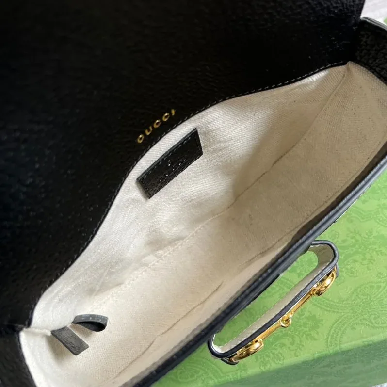 Gucci x Adidas Horsebit 1955 Mini Bag Black
