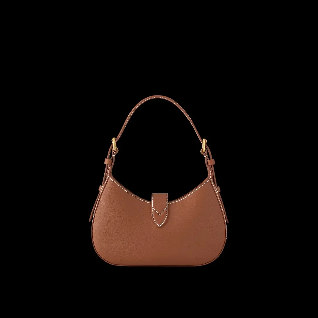 Louis Vuitton Low Key Shoulder Bag Brown 10 Inches/