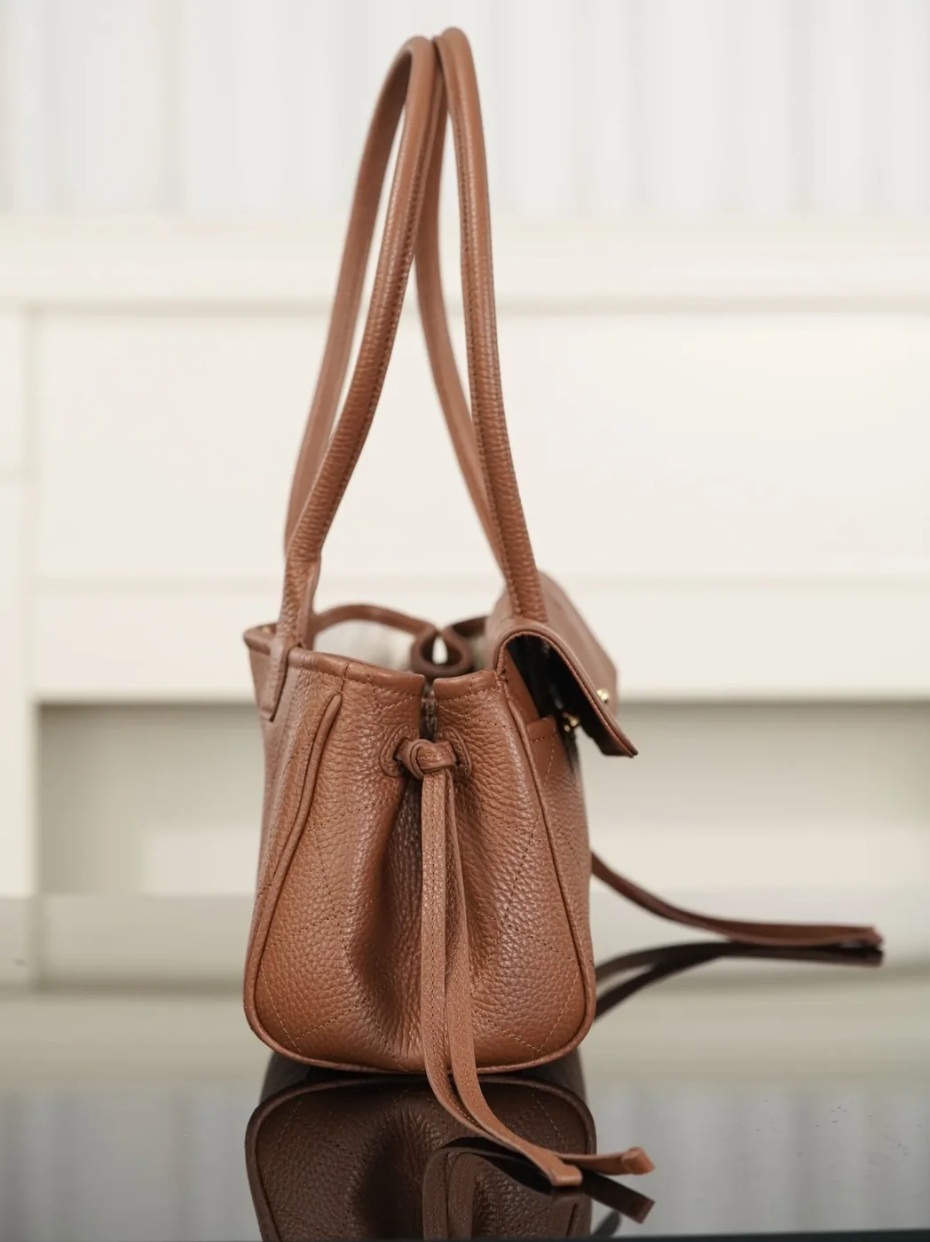 Chanel Small Shopping Shoulder Bag in Camel Gold Hardware Chanel Small Shopping Shoulder Bag in Camel Gold Hardware