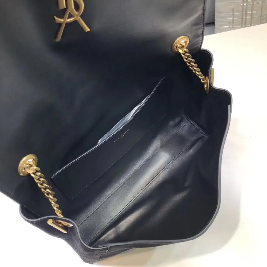 Saint Laurent Kate Medium Reversible Chain Bag Black in YSL Saint Laurent Kate Medium Reversible Chain Bag Black in YSL
