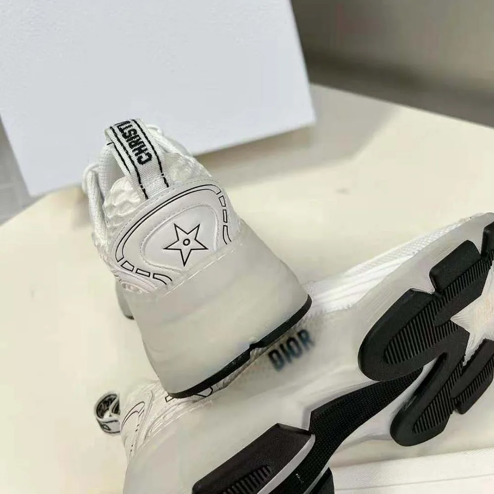Dior Vibe Sneaker White Technical Fabric Mesh and Rubber for Women Dior Vibe Sneaker White Technical Fabric Mesh and Rubber for Women