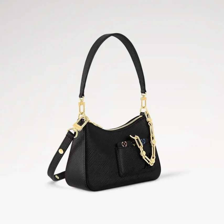 Louis Vuitton LV x TM Marellini Handbag Multicolore Noir / Louis Vuitton LV x TM Marellini Handbag Multicolore Noir /