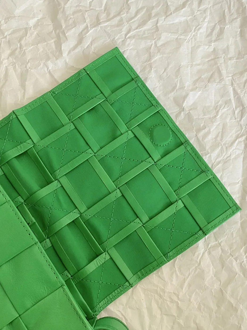Bottega Veneta Padded Cassette Belt Bag Green