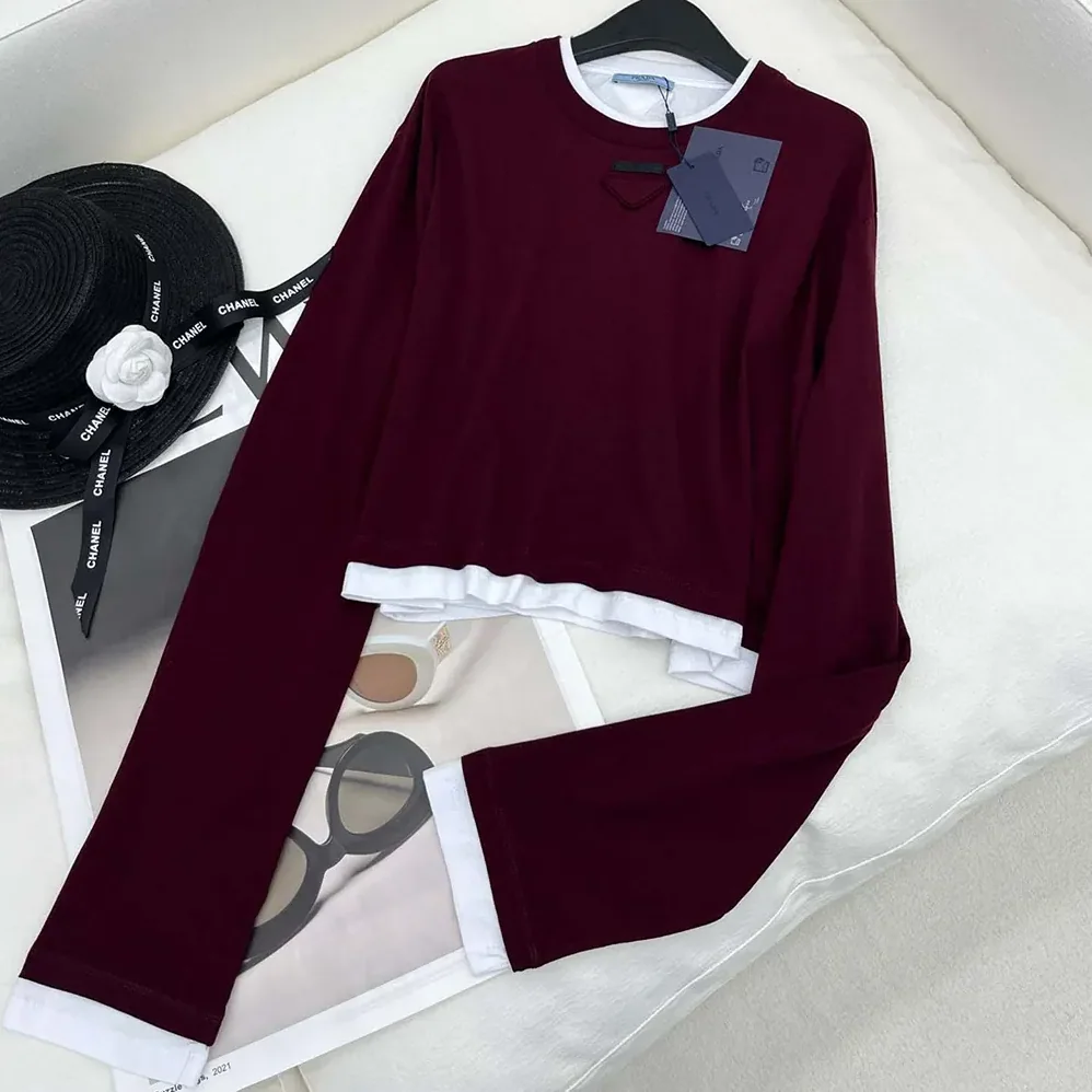 Prada Long-sleeved Jersey T for Women in shirt Prada Long-sleeved Jersey T for Women in shirt