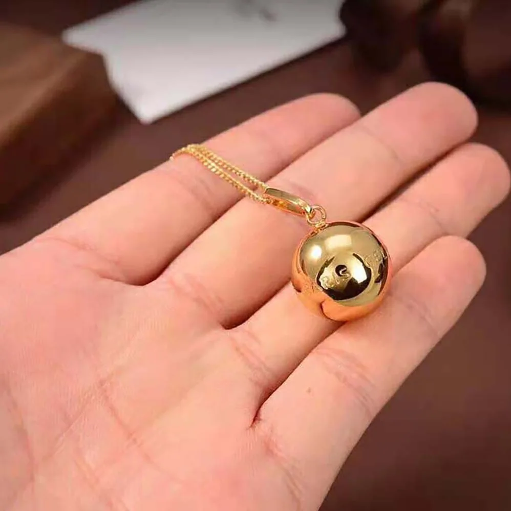 Celine Separables Boule Celine Paris Pendant in Brass with Gold Finish for Women