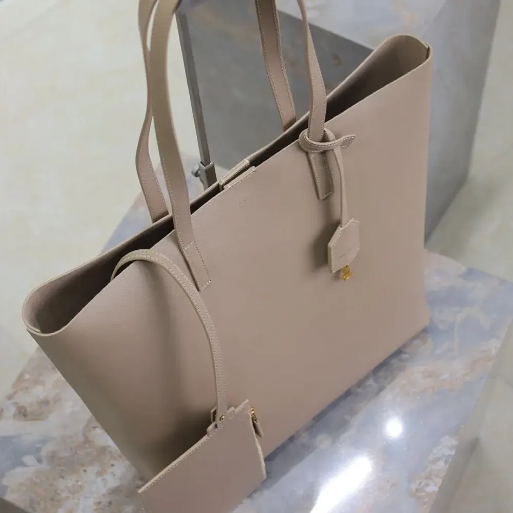 Saint Laurent YSL Shopping Saint Laurent in Leather for Women in Sandy Saint Laurent YSL Shopping Saint Laurent in Leather for Women in Sandy