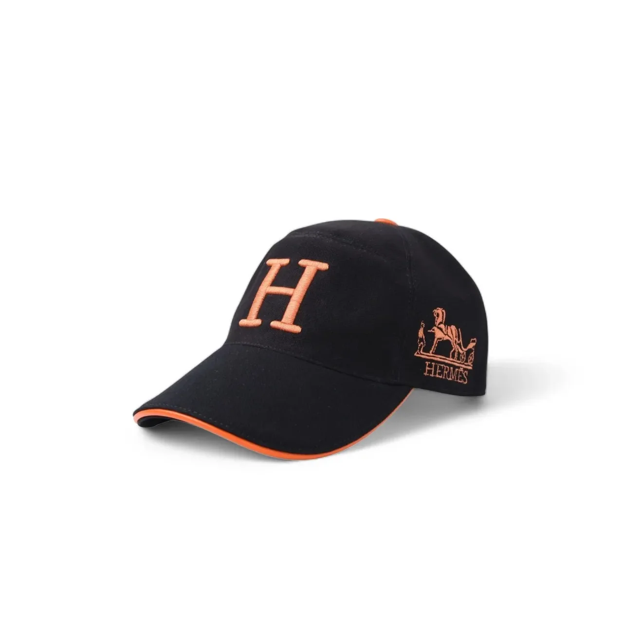 Hermes Davis H Primavera Cap Black Hermes Hermes Davis H Primavera Cap Black Hermes