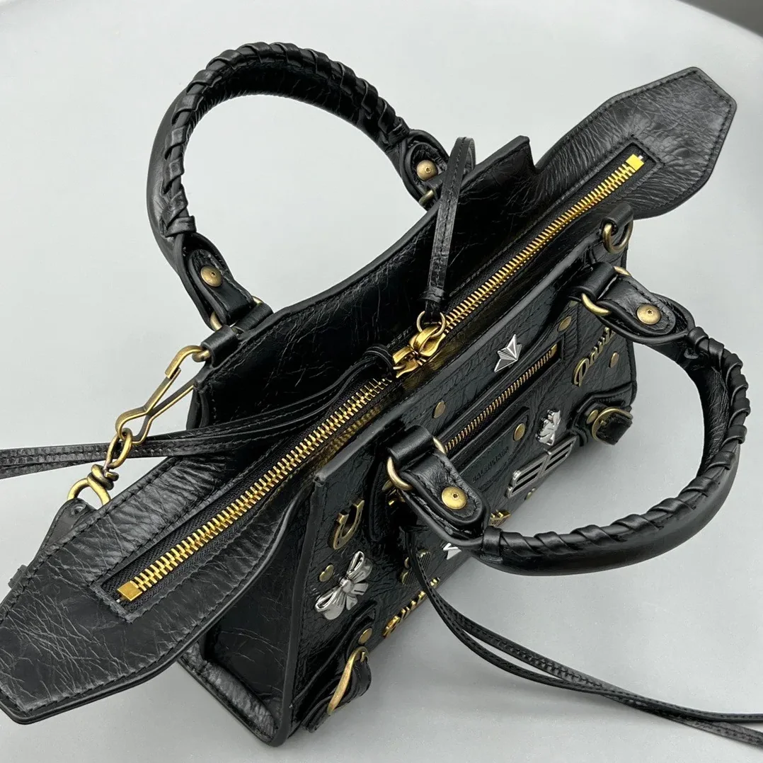 Balenciaga Neo Cagole XS Handbag Black /
